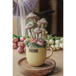 Bögrés Kalaposak-Tavaszi Asztaldísz 4