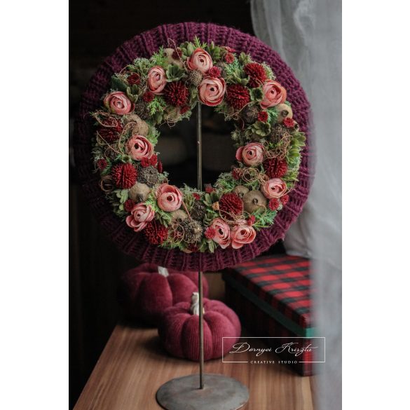 Pasztell Korall Boglárka Fejek - Kicsi 3cm