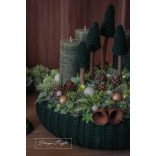 Erdei Hangulat Nagy Adventi Asztaldísz