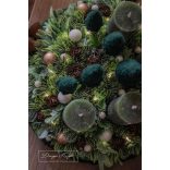 Erdei Hangulat Nagy Adventi Asztaldísz