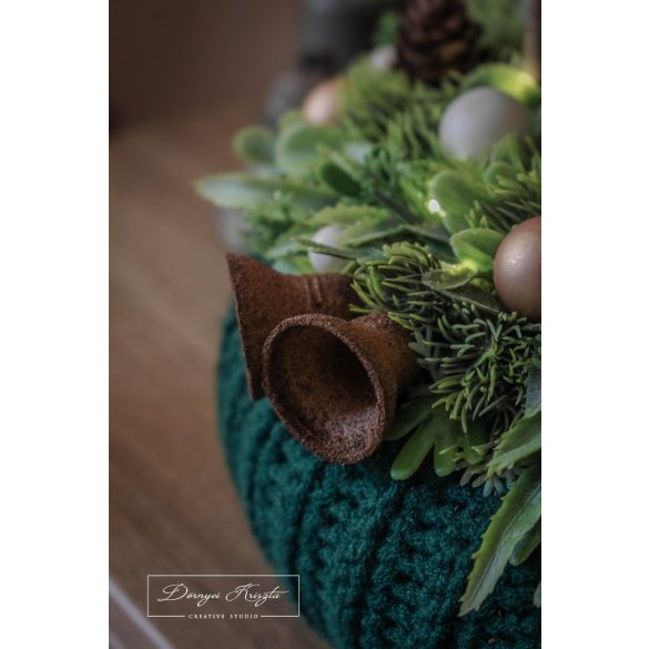 Erdei Hangulat Nagy Adventi Asztaldísz