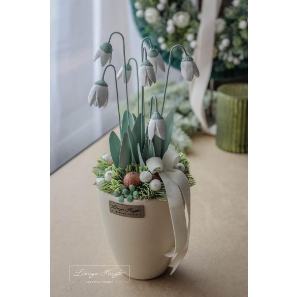 Hóvirágok - Asztaldísz2