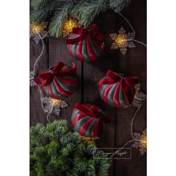 Klasszikus Karácsony - Karácsonyfadísz Szett-2