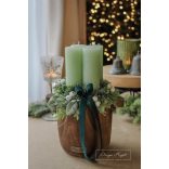 Letisztult Elegancia Adventi Asztaldísz-2