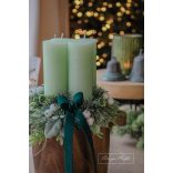 Letisztult Elegancia Adventi Asztaldísz